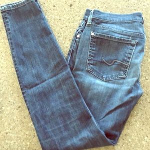 7 for all mankind skinny jeans size 27